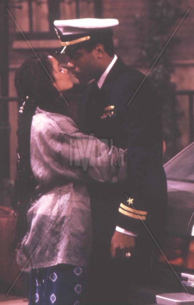 kissing Lisa Bonet